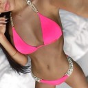 Damesbikini met strass steentjes 3