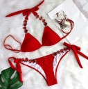 Damesbikini met strass steentjes 8