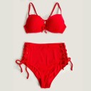 Damesbikini met veterdetail P620 5