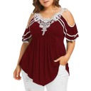 Damesblouse in grote maten 6