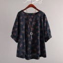 Damesblouse met bloemen Brunela 2