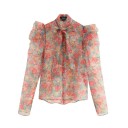 Damesblouse met bloemen Carlota 1