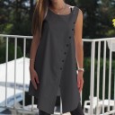 Damesblouse met modieuze split 15