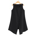 Damesblouse met modieuze split 10
