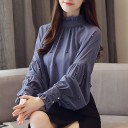 Damesblouse met parels 1