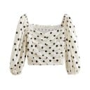 Damesblouse met stippen Millie 1