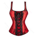 Damescorset Effen Uitsnijding met Schouderbanden Bloemenmotief Strikje Polyester Spandex Elegante lingerie 2