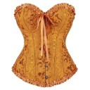 Damescorset Polyester Spandex Voorzijde Sluiting Rimpeling en Strik Decoratieve Kenmerken Elegante Top Vormgevend 7