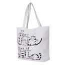 Dameshandtas met katten J1043 3