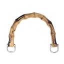 Dameshandtasriem met houten motief Vervangende riem voor handtassen Stijlvolle decoratieve riem voor handtassen en tassen 3