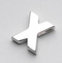 Dameshanger met alfabetletter D430 28