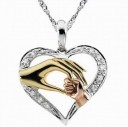 Dameshart ketting C1022 1
