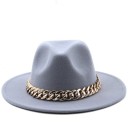 Dameshoed met ketting A2449 7