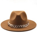 Dameshoed met ketting A2449 11