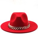 Dameshoed met ketting A2449 4