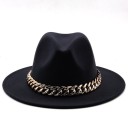 Dameshoed met ketting A2449 2