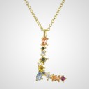 Damesketting met alfabetletters L