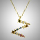 Damesketting met alfabetletters Z