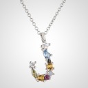 Damesketting met alfabetletters J