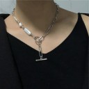 Damesketting met Amerikaanse sluiting D153 1