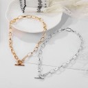 Damesketting met Amerikaanse sluiting D508 2