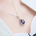 Damesketting met amethist 4