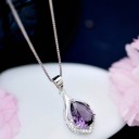 Damesketting met amethist 5