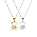 Damesketting met beer 2