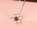 Damesketting met bloem 4