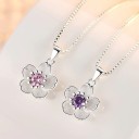 Damesketting met bloem 3