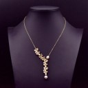 Damesketting met bloemen en parels 1