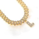 Damesketting met de letter D212 3