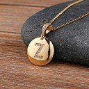 Damesketting met een alfabetletter 27
