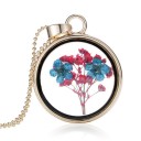 Damesketting met een bloem in een cirkel 3