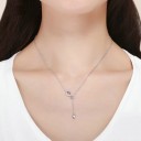 Damesketting met hart en infinity 2