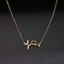 Damesketting met hartjeshanger 3