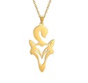 Damesketting met vossenhanger 6