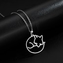 Damesketting met vossenhanger 3