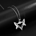 Damesketting met vossenhanger 4