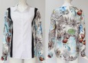 Dameskjorte med blomsterprint Liliana 2