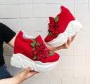 Damesneakers med blomster J1768 8