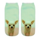 Damesokker med 3D-print - Chihuahua 5