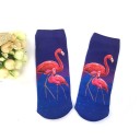 Damesokker med flamingoer 5
