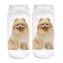 Damesokker med hundeprint 3