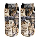 Damesokker med katte 7