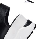 Damesommer sandaler med velcrolukning 8