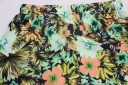 Damesommer shorts med blomster 3