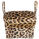 Damesommertop med leopardprint 2