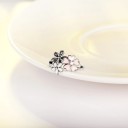 Damesring met bloemen D1371 4