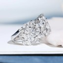 Damesring met bloemen D1599 1